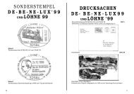 BE-NE-LUX99 UND LÖHNE '99 - Briefmarken- und Münzen ...