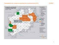 Kurzbeschreibung der 10 Projektgebiete - Geologischer Dienst NRW