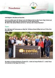 Newsletter 2/13 - Golfclub Kaiserhöhe