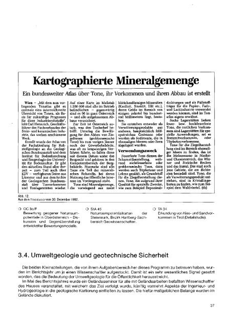 1992 - Geologische Bundesanstalt