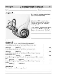 Arbeitsblätter 1-6 - Gegenschatz.net