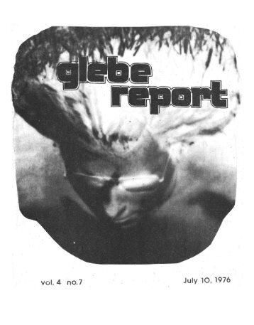 Glebe Report - Volume 4 Number 7 - July 10 1976