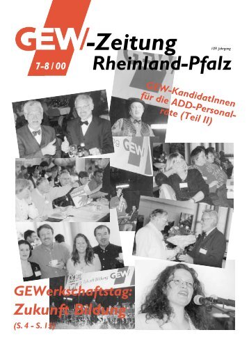 Zeitung Rheinland-Pfalz - GEW