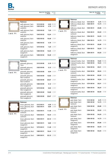 Berker Katalog 2012 - siblik