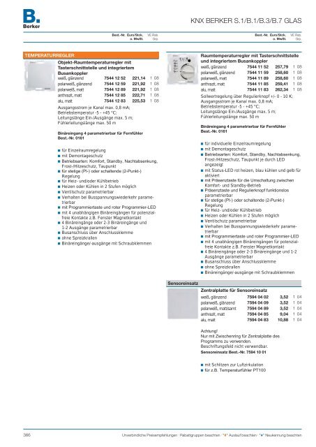 Berker Katalog 2012 - siblik