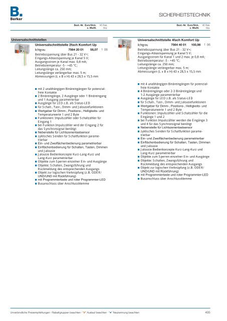 Berker Katalog 2012 - siblik