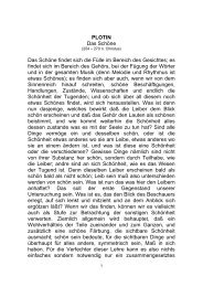 Plotin Über das Schöne - Geisteskind.de