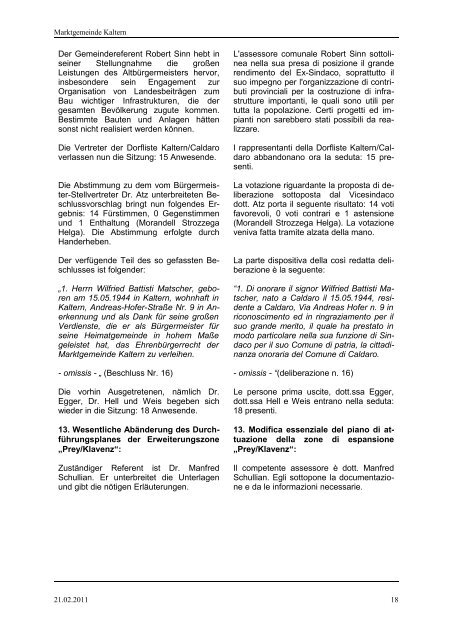 Gemeinderat vom 21.02.2011 (237 KB) - .PDF