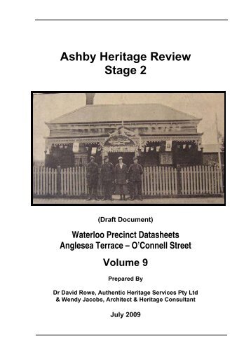 Ashby Heritage Review: Stage 2 - City of Greater Geelong