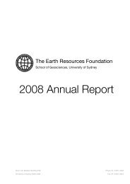 Draft Annual Report 2008-to Tom - School of Geosciences - The ...