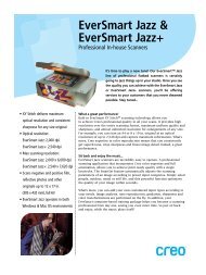 EverSmart Jazz & EverSmart Jazz+ - Genesis Equipment Marketing