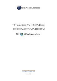 Tweaking Guide for Vista.pdf - GEGeek