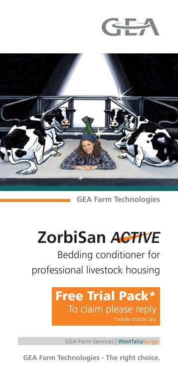 ZorbiSan ACTIVE - GEA Farm Technologies