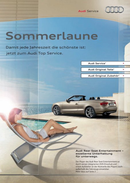 Sommerlaune - Audi