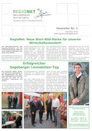 Newsletter Nr. 5 - Bad Segeberg