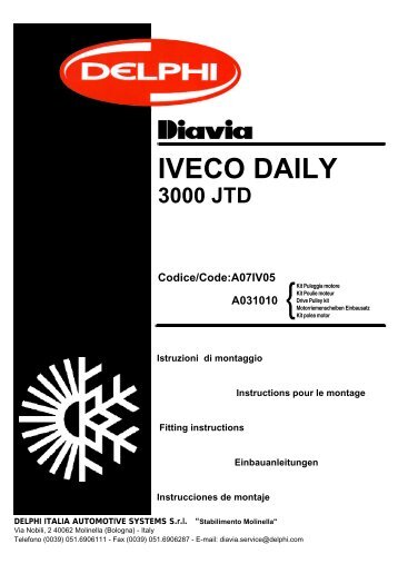 iveco daily 3000 jtd - Giordano Benicchi