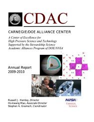 Annual Report Entire no budget B.pdf - Geophysical Laboratory