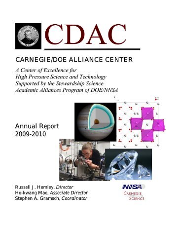 Annual Report Entire no budget B.pdf - Geophysical Laboratory