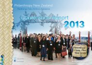 Read our Conference Report online. - Philanthropy New Zealand