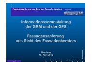 Fassadensanierung aus Sicht des Fassadenberaters KFF GmbH