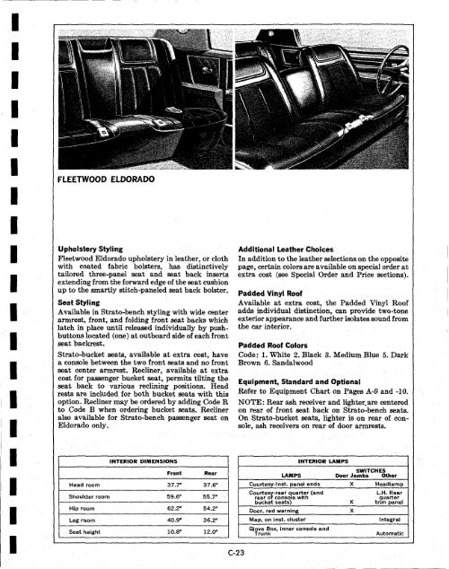 1967 Cadillac - GM Heritage Center