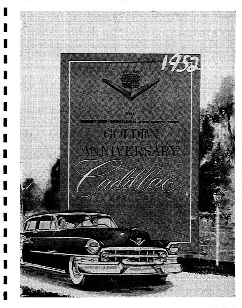 1952 Cadillac - GM Heritage Center