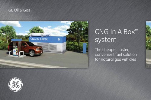 CNG In A Box? system - GE Energy