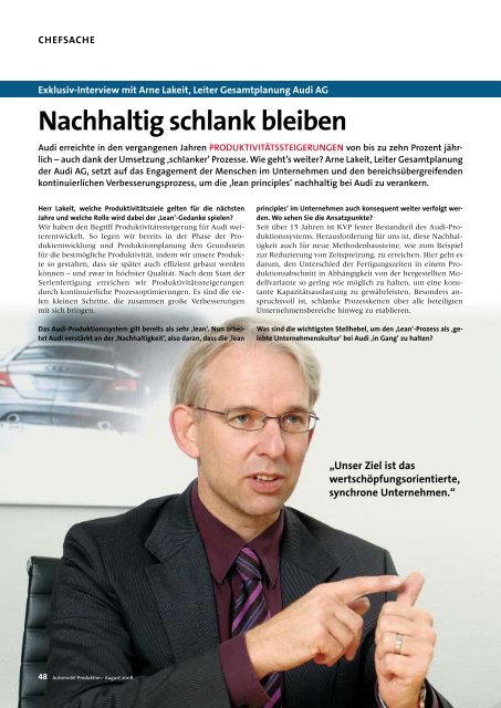 Nachhaltig schlank bleiben - Global Value Management