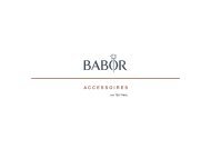 BABOR ACCESSOIRES DE