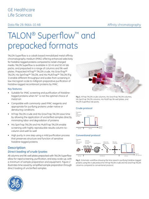 [PDF] TALON Superflow and prepacked formats