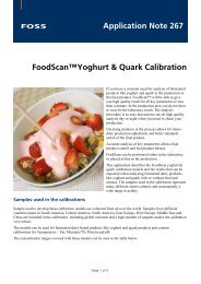 Application Note 267 FoodScan™Yoghurt ... - Gerber OUTLOOK