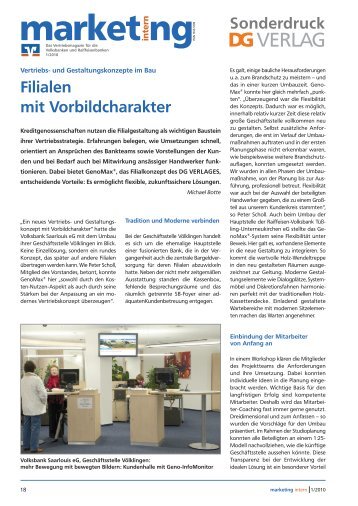 Marketing intern, Ausgabe 01/2010 - Genomax