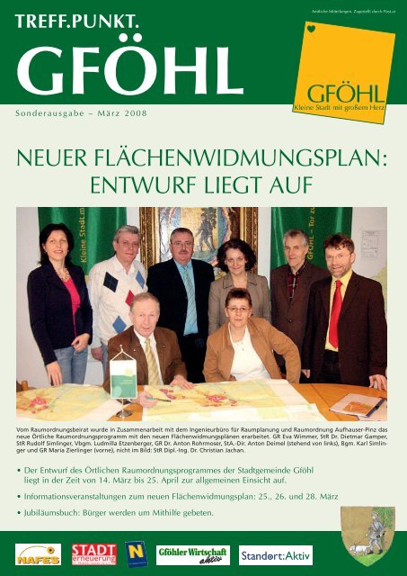 Datei herunterladen - .PDF - Stadtgemeinde Gföhl