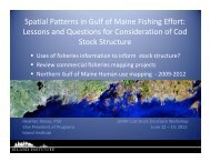 Presentation - Gulf of Maine Research Institute