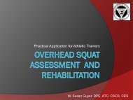 Overhead Squat Assessment