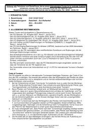 Ausschreibung CCI*/** + CIC - German Eventing
