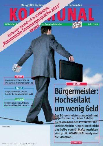 29.08.2011; PDF; 5,1 MB - Österreichischer Gemeindebund