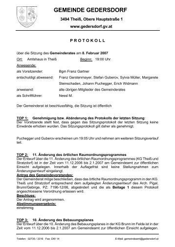 Datei herunterladen - .PDF - Gemeinde Gedersdorf