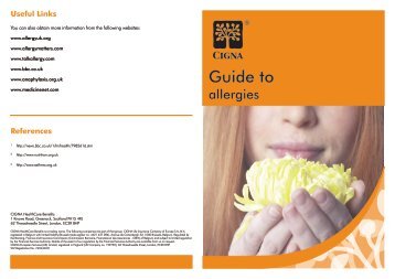 Allergies OH Leaflet