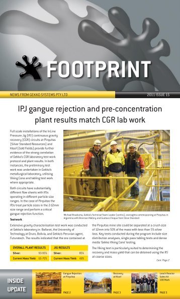 Footprint August 2011-2.indd - Gekko Systems