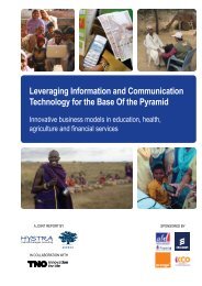 Leveraging Information and Communication Technology for ... - Hystra