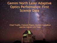 Gemini North Laser Adaptive Optics Performance: First Science Data