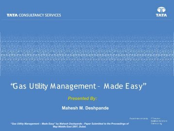 Gas Utility Management – Made Easy