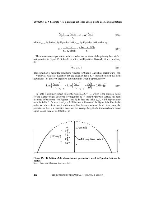 leachate flow in leakage collection layers due to defects in ...
