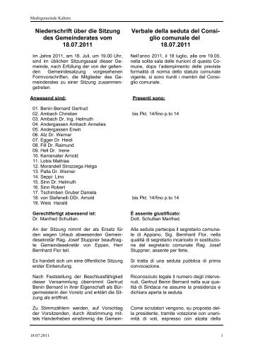Gemeinderat vom 18.07.2011 (198 KB) - .PDF