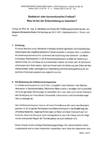 Begleittext zum Vortrag Prof. Gansloser (PDF; 750 KB)
