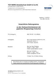 TÜV NORD Umweltschutz GmbH & Co.KG ... - Gemeinde Ilsede