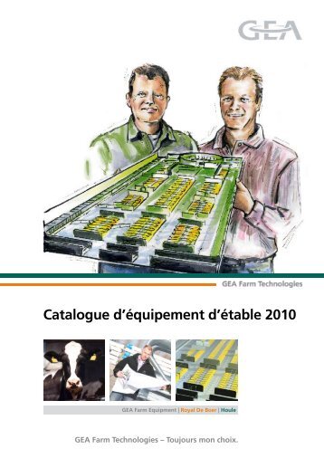 Catalogue d'équipement d'étable 2010 - GEA Farm Technologies