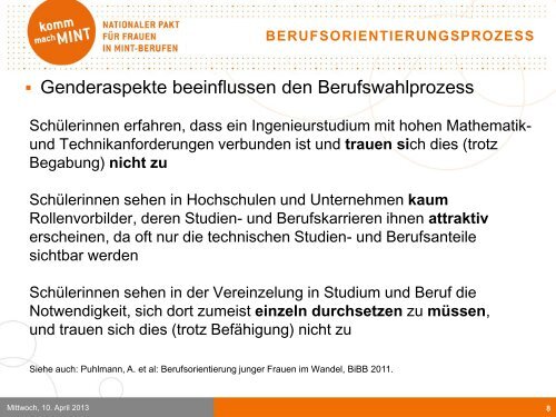 Impulsvortrag 1 - Gleichstellungsbüro der Leibniz Universität ...