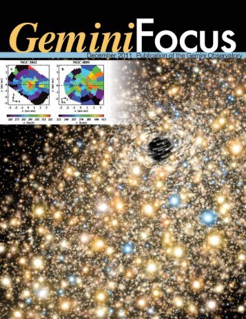 December 2011 GeminiFocus - Gemini Observatory